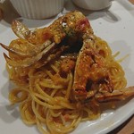 クイーンベリー - 渡り蟹のトマトクリーム