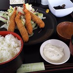 MATSURIYA - 料理写真:1707_Matsuriya Restaurant-祭りや-_EBI FRY SET＠75,000Rp(海老フライ定食) 