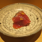 鮨 さいとう - 鰹の漬け