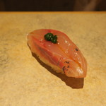 鮨 さいとう - 縞鯵握り