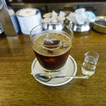 コーヒーハウス ニシヤ - アイスコーヒー ロックスタイル（500円）税込