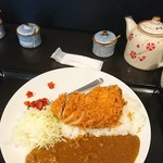 とんかつ瓢 - ７/２３　ロースカツカレー  カツがヤバいくらい美味い！