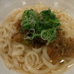 旬味きのした - ザーサイとそぼろのうどん
