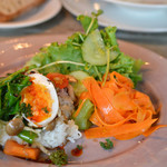 cafe nei - 料理写真:野菜のてりやきライス+サラダ♡