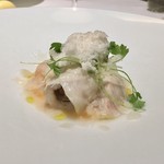 アニエルドール - 鱧 フォアグラ 桃 蕪