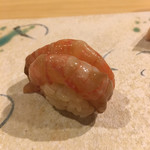 旬美にしかわ - 甘エビの漬け