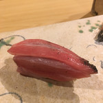旬美にしかわ - マグロの先焼き