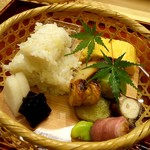 味 ふくしま - お弁当（手前1品食べちゃった後です^^）