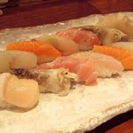 極ダイニング清水 - お得な握りすし6点盛り×2人前