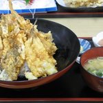 Shinkaigyoryouriuoshigeshokudou - 深海天丼