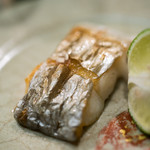 日本橋蛎殻町 すぎた - 2017.7 竹岡太刀魚塩焼き