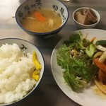 はらぺこ屋 - 酢豚定食