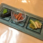 喜久末 - 先付の３品盛り