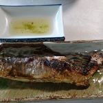 京亭 - 鮎塩焼き