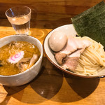 オールド スクール 中華そば ミヤ デ ラ ソウル - 特製背脂つけソバ