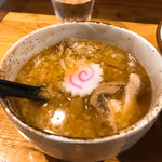 オールド スクール 中華そば ミヤ デ ラ ソウル - 特製背脂つけソバ 