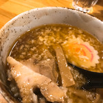 オールド スクール 中華そば ミヤ デ ラ ソウル - 特製背脂つけソバ 