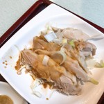 中国菜館 岡田屋 - 蒸し鶏