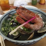 食い味の道有楽 - 冷やし貝汁潮仕立て