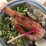 食い味の道有楽 - 冷やし貝汁潮仕立て