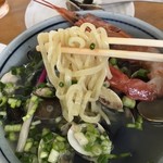 食い味の道有楽 - キッと絞められた麺も美味い