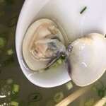 食い味の道有楽 - 天然物の蛤、他の貝は蜆、浅蜊