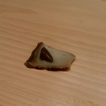 鮨 一幸 - クロアワビ（山口）肝乗せ