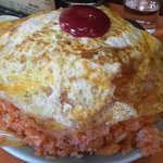 光栄軒 - オムライス大盛