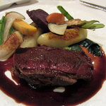 メゾン ドゥ アッシュ - 天然蝦夷鹿のロースト