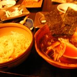 Hirota - 仕上げのつけ麺です　スープがおいしい