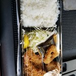 かつ万 - ミックスフライ弁当500円