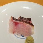 鮨 土方 - 2017.7.白ムツの刺身