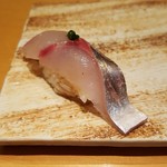 鮨 土方 - 2017.7.しまあじ