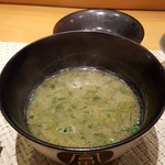 鮨 土方 - 2017.7.味噌汁