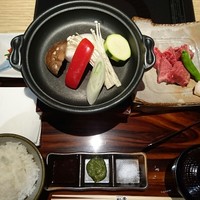 すき焼き 牛しゃぶ 松重 - 