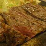 やきとり しま吉 - 近江牛しもふりステーキ1500円