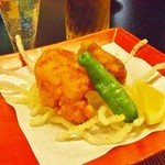 季節料理 魚喜 - 魚の唐揚げ
