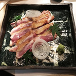 鶏割烹 ならや - ・大和肉鶏ももタタキ（1,980円）