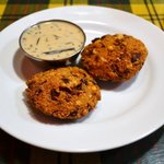 南印度ダイニング ポンディバワン - マサラワダ2P 350円