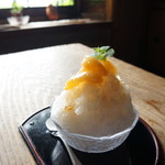 Hanutei - 桃かき氷（２０１７．７．２４）