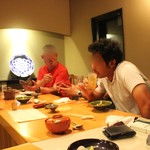日本料理 たかむら - カウンター席