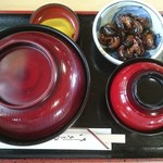 うなふじ - 上丼（肝焼きは別途です）