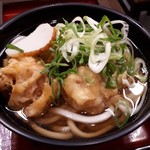 麺家 天王寺店 - 鶏天うどん