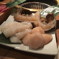 焼肉 433 - 海鮮盛り・オマール海老・帆立・烏賊