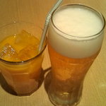 Thi N Un - マンゴージュースと生ビール