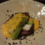 虎白 - 振りかけられた細かい塩コンブが、頑張ってマス