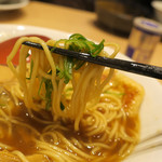 鯛塩そば 灯花 - 青葱と啜る