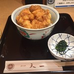 Ginza Tenichi - かき揚げ丼１０２６円