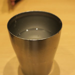 鯛塩そば 灯花 - お冷