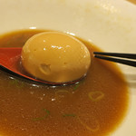 鯛塩そば 灯花 - 味玉喰らう